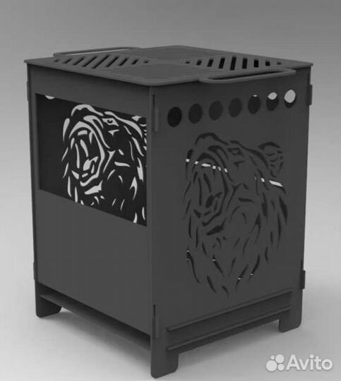 Печь разборная барбекю