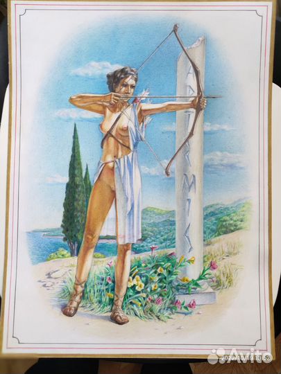 Картина карандашом