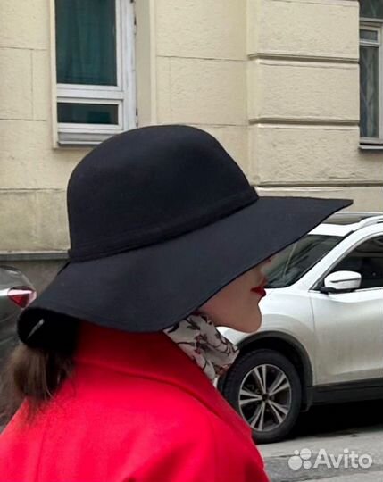 Шляпа фетровая женская