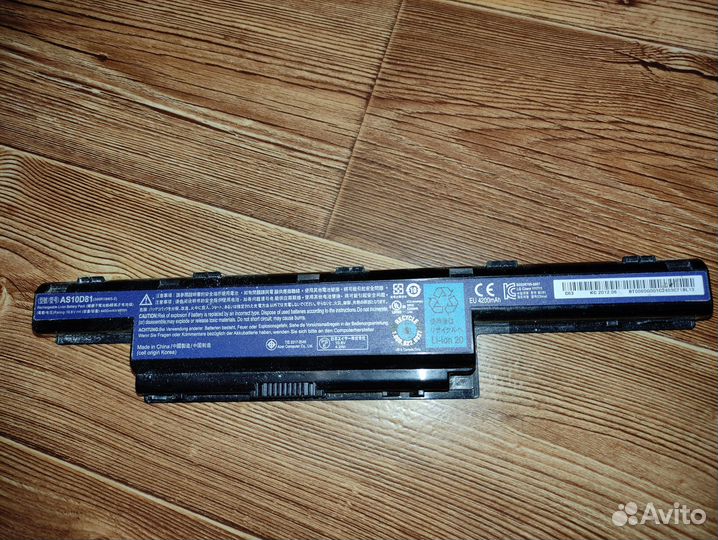 Аккумулятор ноутбука acer as10d81