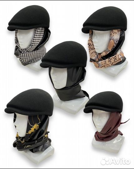 Кепи -капелька фетр размер L