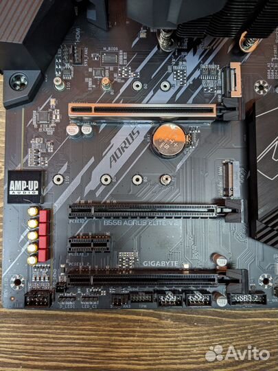 Ryzen 5 3600 / B550 Aorus Elite v2 / кулер