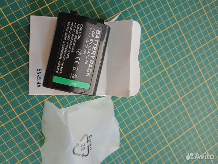 Аккумулятор EN-EL4a для фотоаппарата Nikon D3/s/x