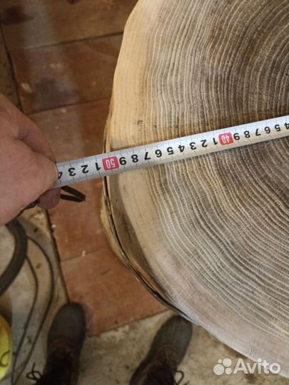 Колода дубовая для рубки мяса, дров