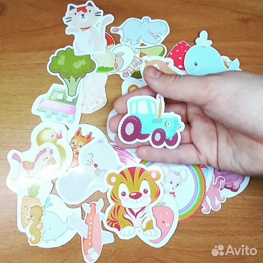 Наклейки развивающие для детей