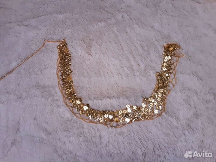 Пояс монеты для танцев