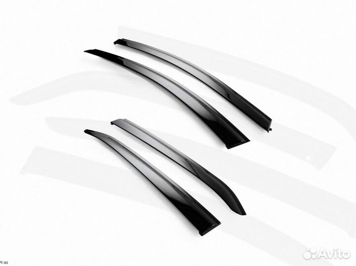 Ветровики toyota land cruiser prado 150