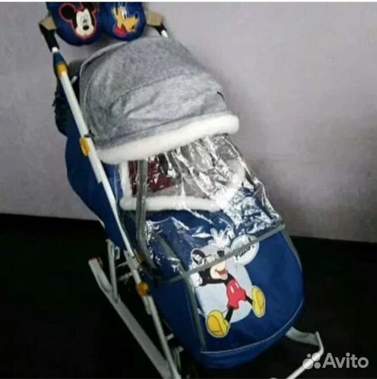Коляска- санки Nika Disney baby 2