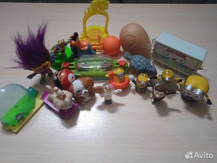 Игрушки из макдональдса