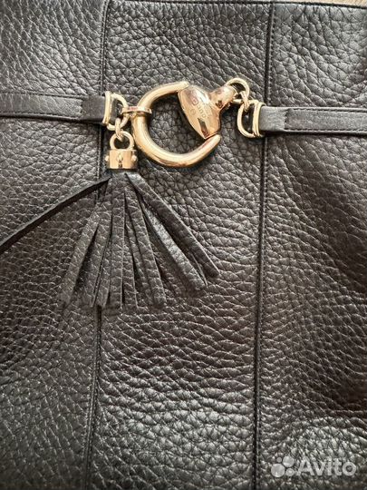 Кожаные сапоги Gucci 40 размера оригинал