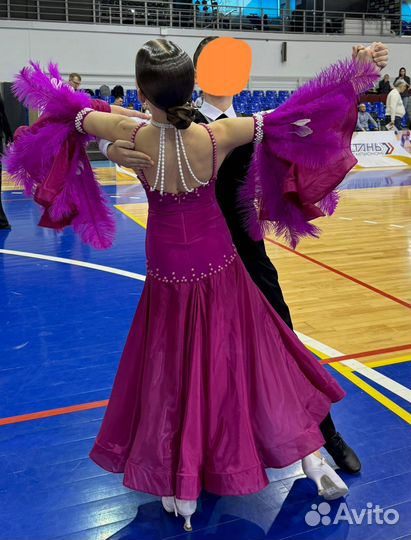 Платье для бальных танцев стандарт юниоры 1