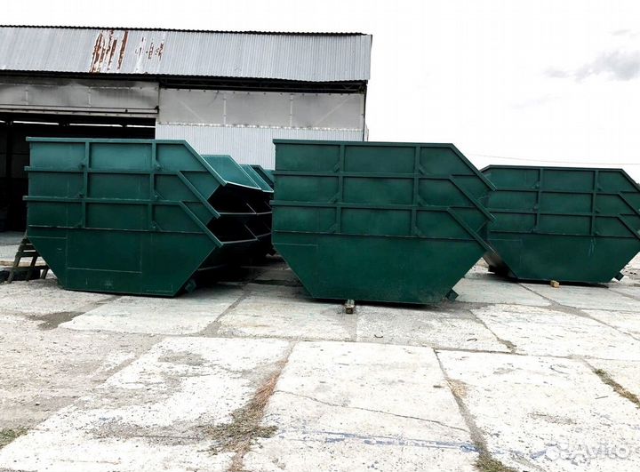 Бункер для мусора, контейнер 8 м3. Арт 10513