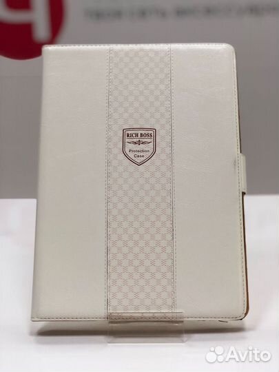 Чехол iPad Air/2017/2018 бежевая полоса