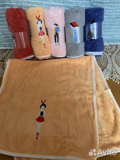 Набор полотенец из 4 штук 35/75 из микрофибры