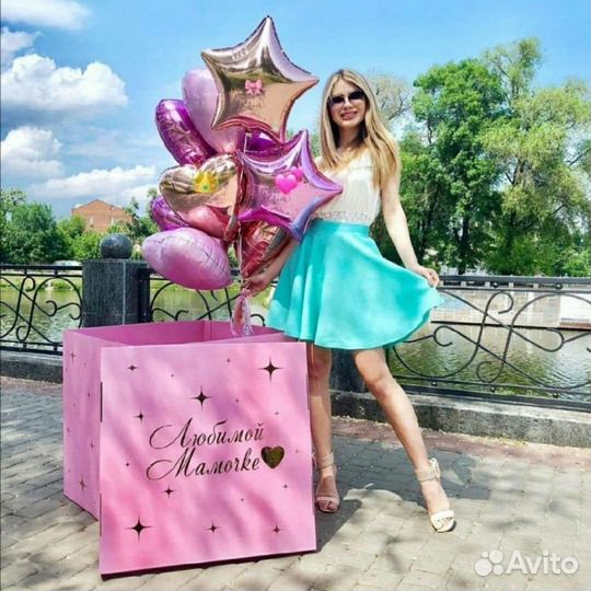 Гелиевые шары, светодиодные, фигуры, арки из шаров