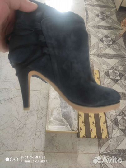 Сапоги женские ботфорты еврозима