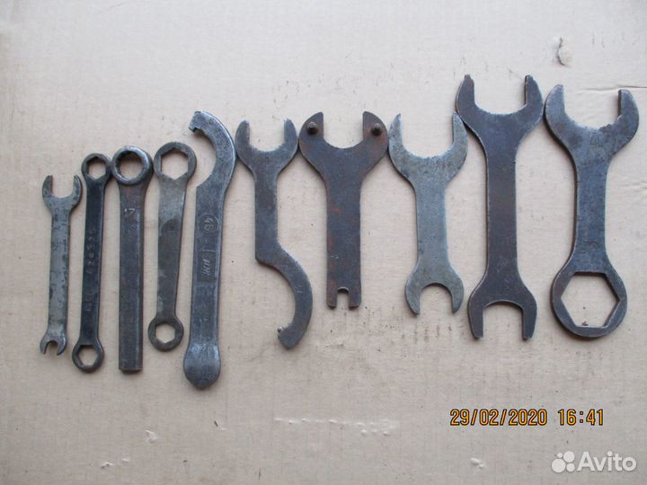 Ключи гаечные, Подшипники 1206, 603к