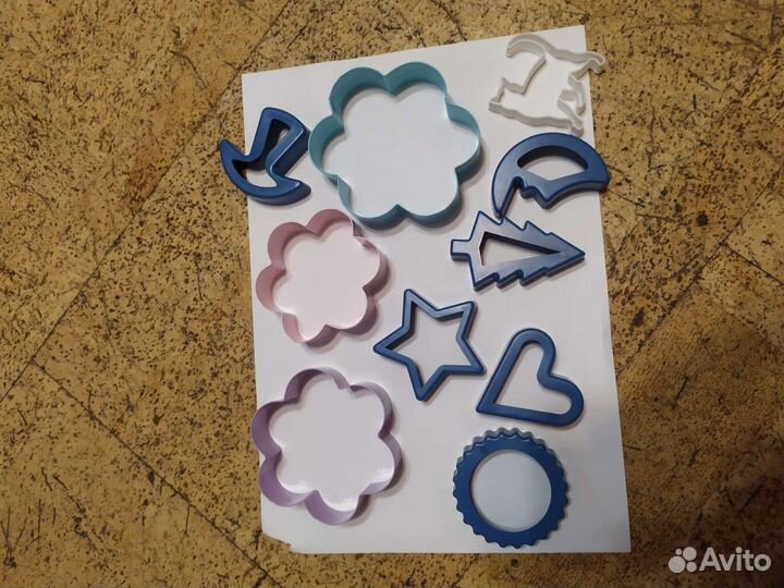 Формочки силиконовые и металлические