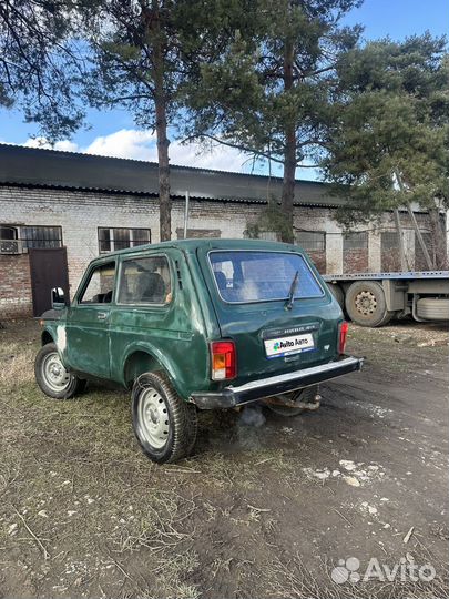 LADA 4x4 (Нива) 1.7 МТ, 1999, 97 000 км