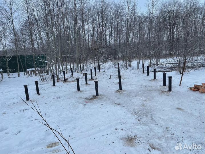 Винтовой фундамент