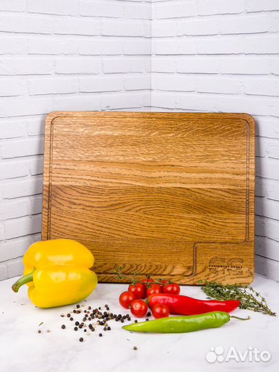Доска разделочная дуб, цена за три доски(набор)