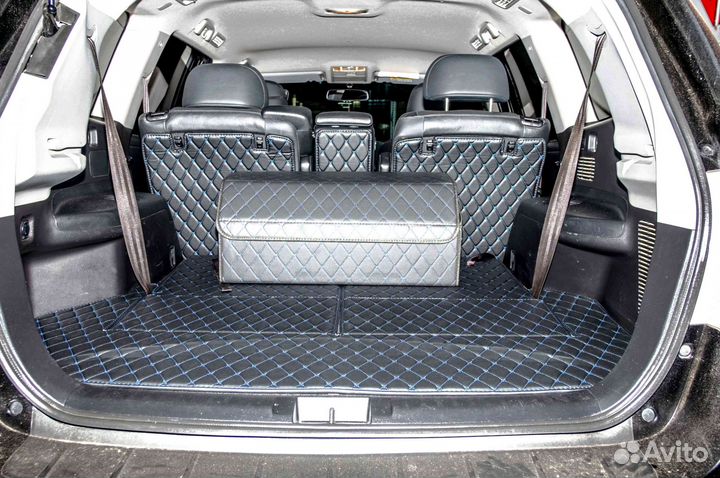 Ковры в салон для Toyota Highlander 2013г