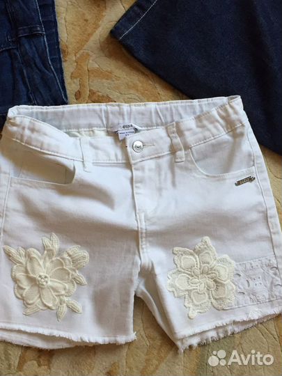 Джинсовые шорты для девочек, оригинал