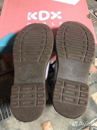 Ботинки димесезонные для девочки