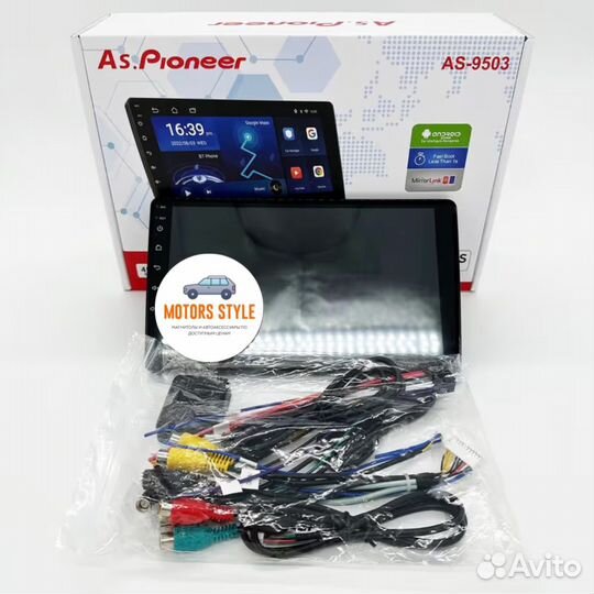 Магнитола 2din android Pioneer 9 дюймов(новая)