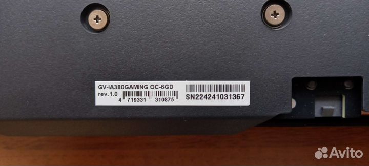 Видеокарта Arc A380 6 gb