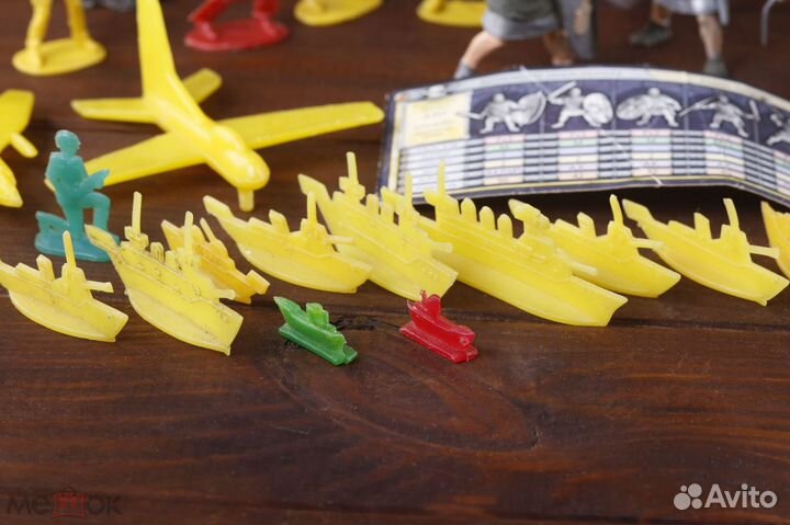 Оптовый лот Солдатики Индейцы Ковбои 66 штук