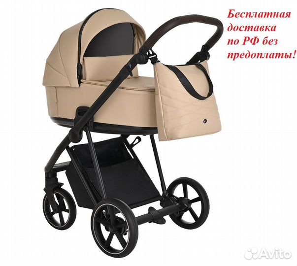 Roan 3в1 Sol Кожа,Caramel/Black/руч.Тем.коричневый