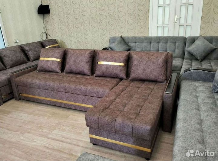 Угловой диван раскладной на заказ