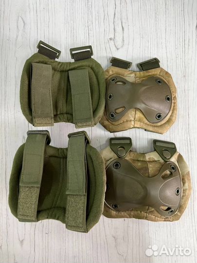 Комплект наколенники и налокотники / мох