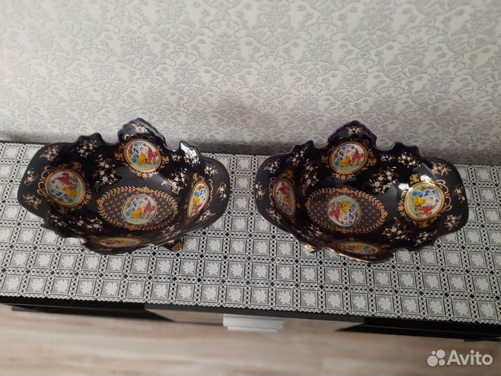 Ваза для фруктов фарфор чехия маддона