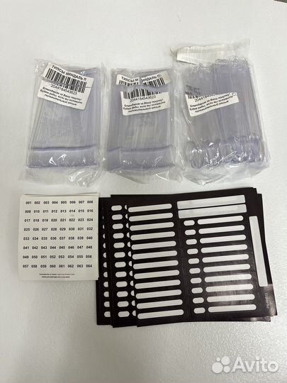 Типсы для выкраски для гель лака+наклейки