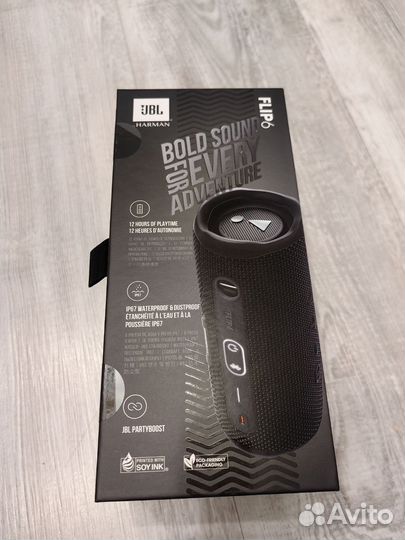 Колонка jbl flip6 новая оригинал