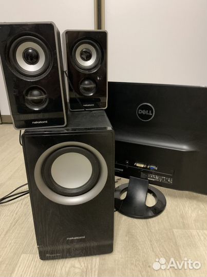 Сабвуфер+ колонки