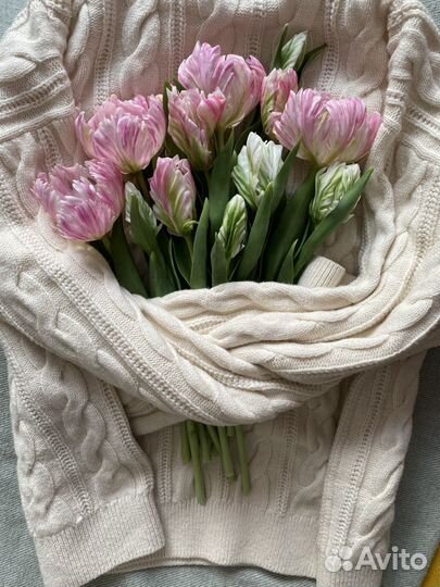 Тюльпаны попугайные ручной работы