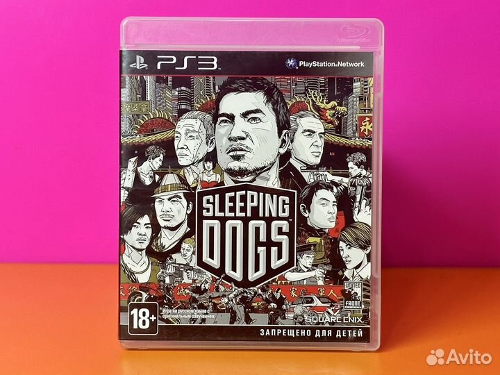 Sleeping Dogs (диск, Sony PS3)