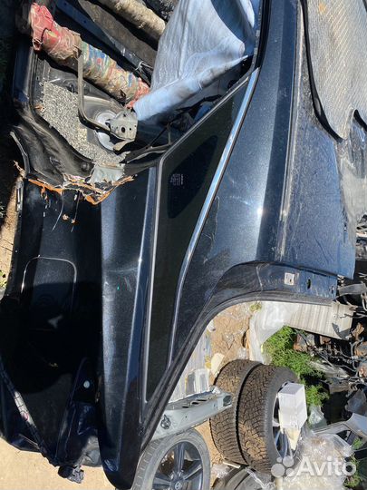 Lexus RX4 форточка Задняя левая