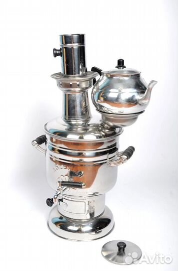 Самовар на дровах новый