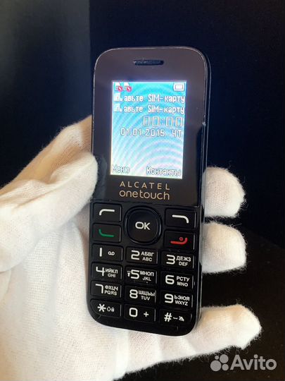 Телефон Alcatel one touch 1016D