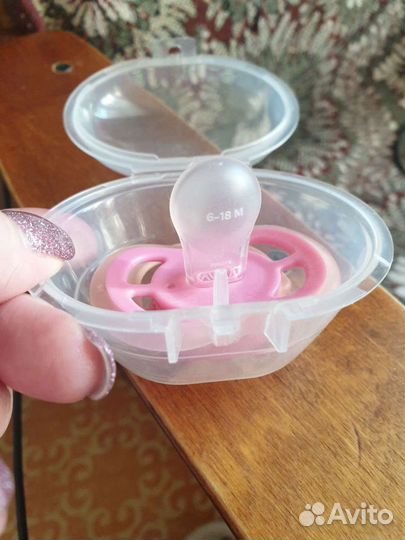 Пустышка с держателем