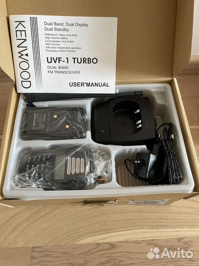 Рация kenwood UVF-1 Turbo
