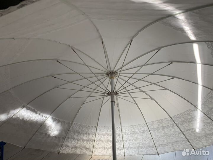 Зонт для свадебной фотосессии