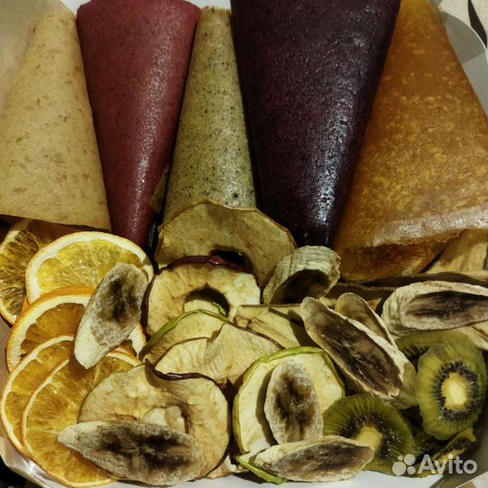 Фруктовые фрипсы и пастила