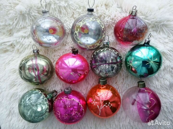 Елочные игрушки СССР