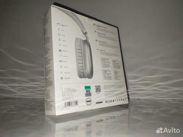 Hoco W35 Серебряные (bluetooth)