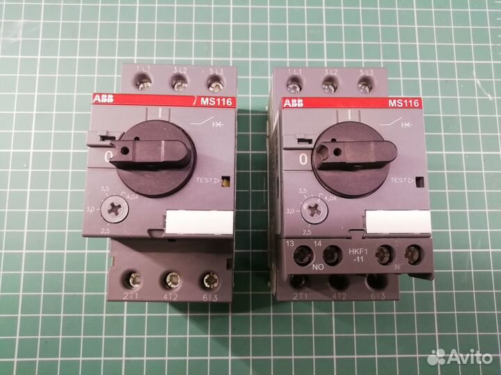 Автомат (25A) ABB MS116-4.0